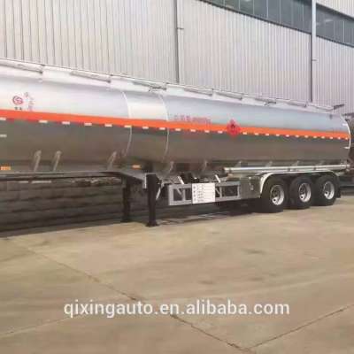 3 Axles Aluminium Tank Semi Trailer for Fuel Transportation