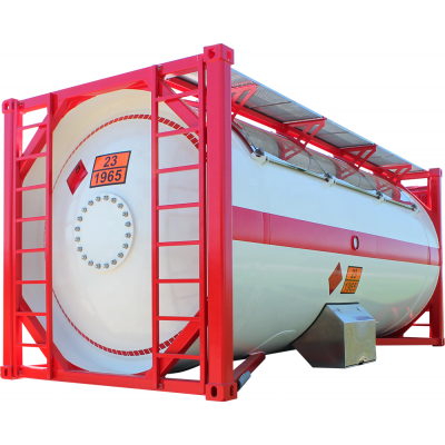 ISO container Tank for liquid nitrogen, oxygen